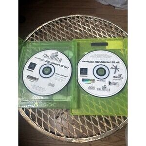 1998 Collector's CD Vol 1 and 2 (PlayStation 1 PS1) Squaresoft on FF Xenogears